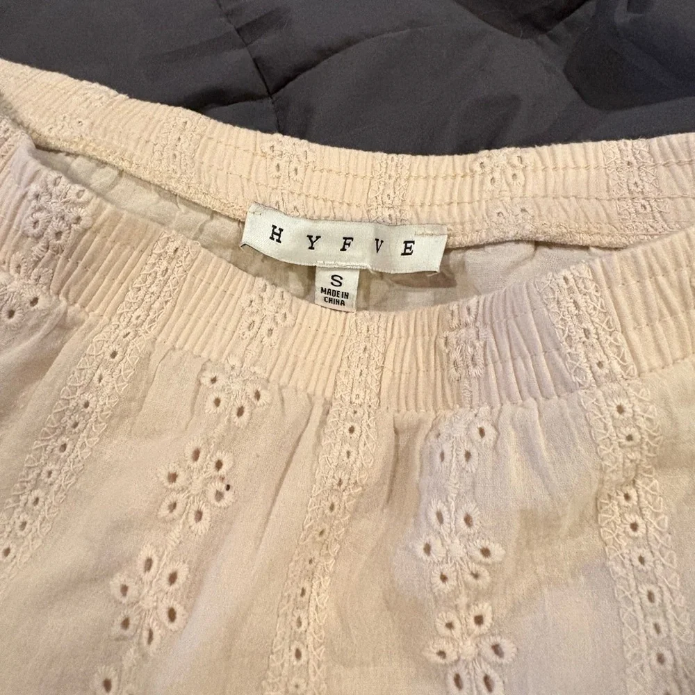 Cream Ruffle Skirt! - Picture 3 of 3
